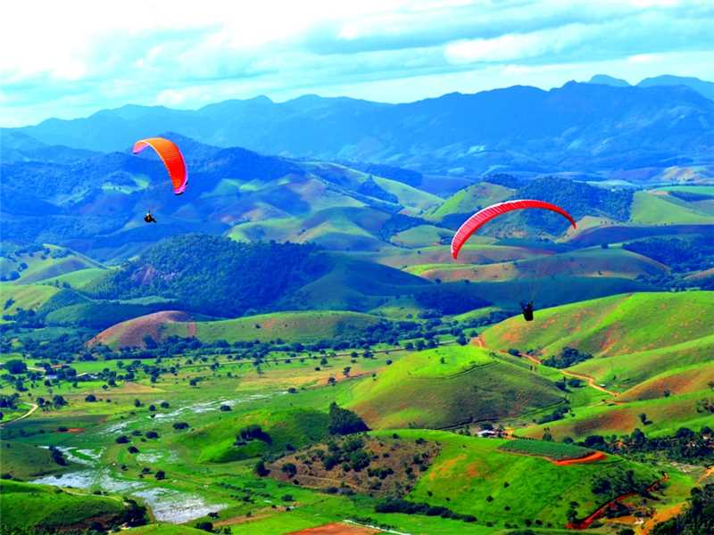 Vale de Cachoeira Alta - voo livre